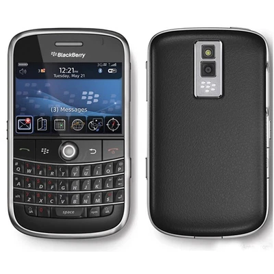 Original BlackBerry Bold 9000 Bluetooth Unlocked QWERTY Keyboard 3G Mobile Phone - Image 1 of 4