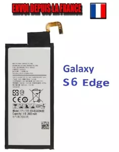 Batterie Pour Samsung GALAXY S6 EDGE SM-G925F EB-BG925ABE ABA Battery Akku - Photo 1 sur 1