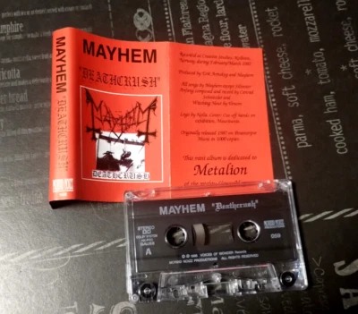 Mayhem Deathcrush Mc 1995 Foto 1 de 2