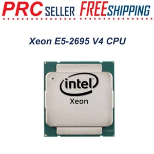 Intel Xeon E5-2695 V4 18-Cores 36T 2.10 GHz 45M LGA 2011-v3 SR2J1 CPU Processor - Picture 1 of 8