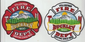 Buckley WA Volunteer Fire Department Patch Paar Versand aus Australien - Bild 1 von 1