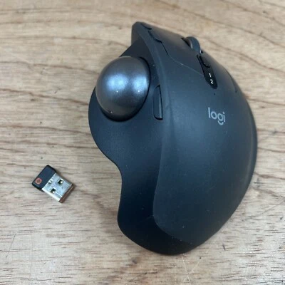 Logitech MX Ergo Plus Wireless Trackball M-R0065 w/ Receiver Dongle - Image 1 of 4