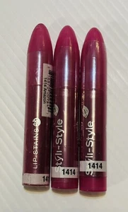 Styli-style Lip Stains 24- 1414 Amazon - 3x NEW/SEALED - Picture 1 of 2
