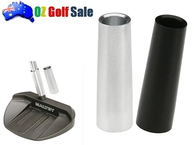 GDW GolfWorks Golf Putter Post Shaft Adaptor - Chrome, Black