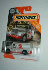 MATCHBOX 2020 MBX CITY - INTERNATIONAL ARMORED TRUCK GRAY - Picture 1 of 3
