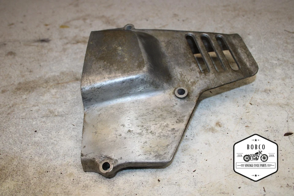 Honda CL200 1974 Scrambler cubierta de piñón del motor V4-3523.ux Foto 1 de 4