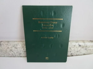 Monedas de diez centavos Roosevelt Vol. 1 carpeta de monedas vacía 1946-1964 de Littleton - Imagen 1 de 3