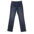 Jag High Rise Straight Blue Jeans Womens 6 Pull On