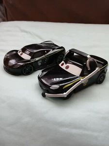 DISNEY PIXAR CARS LEWIS HAMILTON BRUCE BOXMANN WGP 2019 2 PACK 1:43 big size - Picture 1 of 12