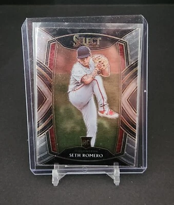 Seth Romero 2021 Select Diamond Level Base #231   Washington Nationals RC - Image 1 of 2