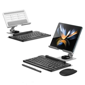 For Samsung Galaxy Z Fold 4/Fold 3 wireless Bluetooth keyboard/mouse/writing pen - Picture 1 of 15