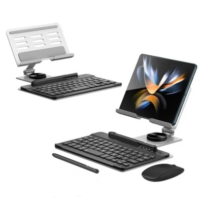 For Samsung Galaxy Z Fold 4/Fold 3 wireless Bluetooth keyboard/mouse/writing pen - Image 1 of 4
