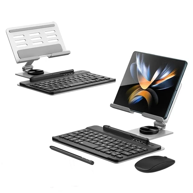 For Samsung Galaxy Z Fold 4/Fold 3 wireless Bluetooth keyboard/mouse/writing pen - Image 1 of 4