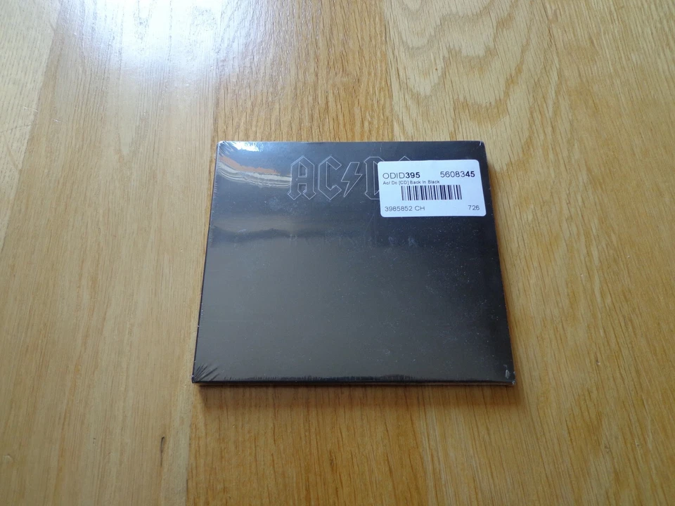 AC/DC-Back In Black CD Digipak Columbia Heavy Metal Hard Rock Kiss Aerosmith - Bild 1 von 2