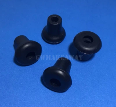 4x HOOD FOR MAZDA 1200 1300 1500 1800 R100 RX2 RX3 RX4 BONNET STOP BUMPER RUBBER - Изображение 1 из 2