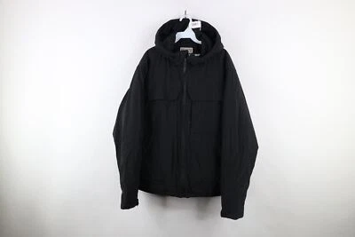 Duluth Trading Co Mens Large Quilted Full Zip Tactical Hooded Puffer Jacket - Image 1 of 4