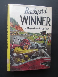 BACKYARD WINNER by Margaret and George Ogan 1963 HCDJ Former Library Book RARE - Picture 1 of 8
