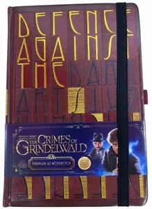 Fantastic Beasts 2 - Defence Dark Arts A5 Harry Potter Notebook : NEW - Photo 1/1