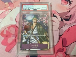 One Piece Roronoa Zoro 2do Aniversario Guía Promo Japonés OP05-067 PSA 10 - Imagen 1 de 2