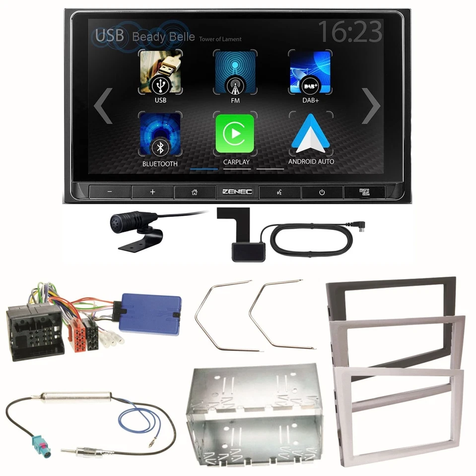 ZENEC Z-N538 Android Auto Einbauset für Opel Signum Corsa C Tigra Twintop - Bild 1 von 1