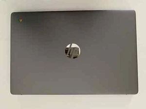 Silver Hp Chromebook, comes with all parts, slightly used - Picture 1 of 4
