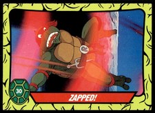 Topps Ireland  Teenage Mutant Hero Turtles (1990) Zapped! No. 30