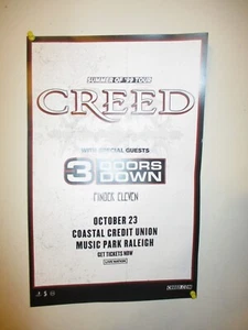 Custom Creed 2024 Tour Summer Of 99 Tour Poster 23.10.24 - Bild 1 von 1