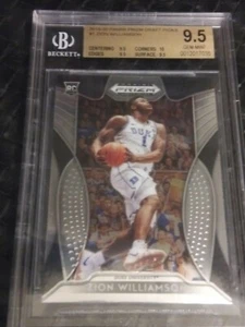 2019-20 Panini Prizm Draft Picks BGS 9.5 Zion Williamson Rookie RC #1 3 9.5 10 - Bild 1 von 2