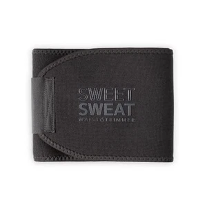 Sweet Sweat Waist Trimmer by Sports Research for Men & Women - Matte Black - XXL - Picture 1 of 7
