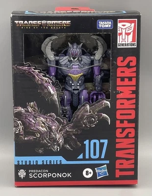 Transformers Studio Series Rise of the Beasts 107 Predacon Scorponok Deluxe NEW - Image 1 of 3