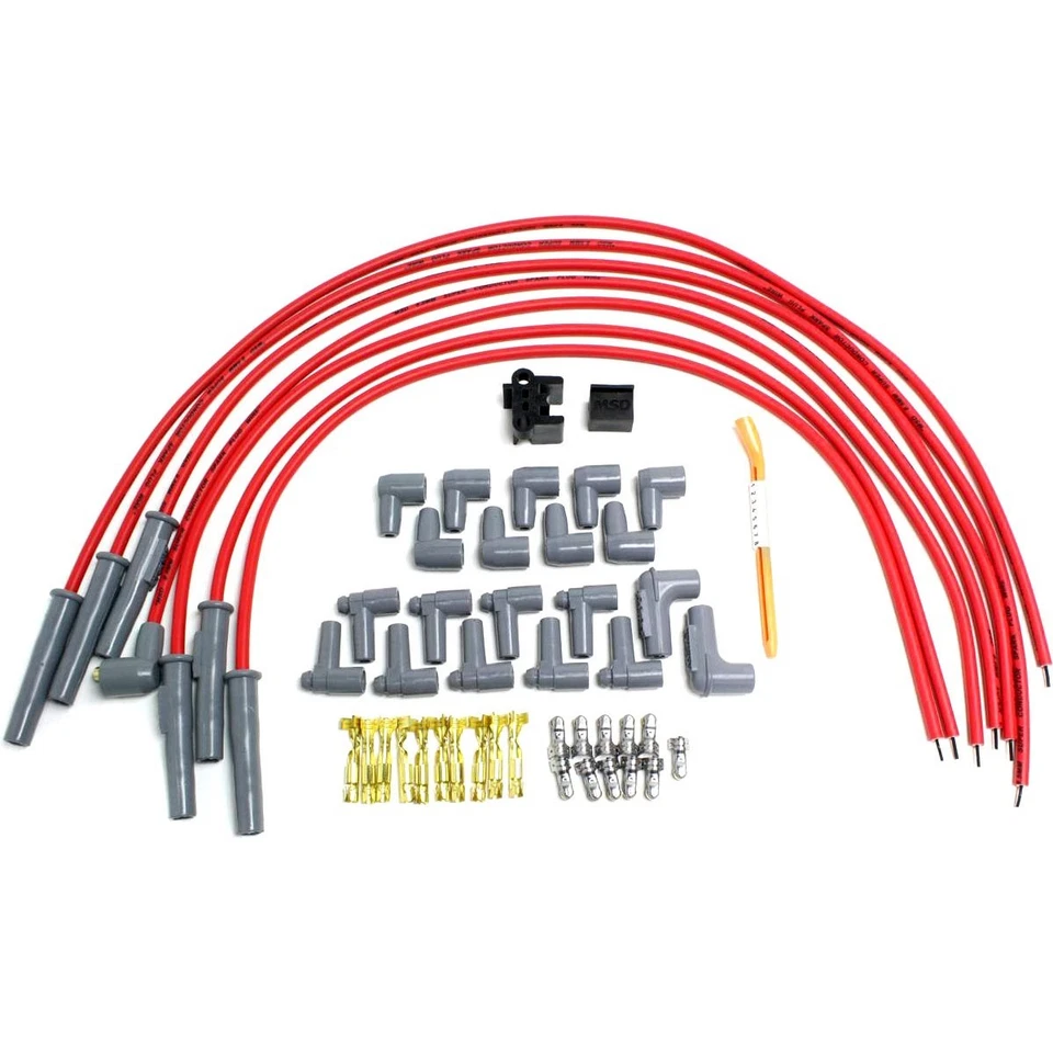 Juego de 6 cables de bujía 31179 MSD para camioneta Chevy Olds E250 E350 F150 F250 Foto 1 de 4
