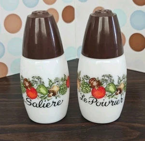 Westinghouse 'Spice Of Life' Salt & Pepper Shaker Set, VTG 1970s, 3.5"H - Picture 1 of 6