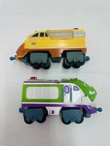Chuggington Trains Tomy Learning Curve 2010 interactive Motorised Set Of 2. - Picture 1 of 5