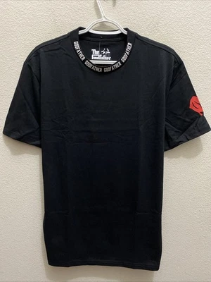 NEW Paramount The Godfather Black T-Shirt Men's Large Short Sleeve Crew Neck NWT - Image 1 of 4