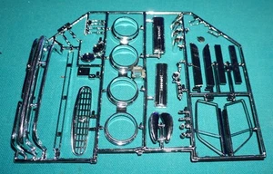 1965 Ferrari 275 GTB Revell 1/12 Chrome Bumper Grille Etc. - Picture 1 of 1