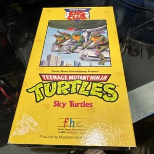 Teenage Mutant Ninja Turtles Sky Turtles VHS 1990 Burger King TMNT 002 - Imagen 1 de 8