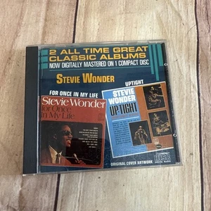 STEVIE WONDER For Once In My Life & Uptight 2 On 1 CD (box1) - Imagen 1 de 6