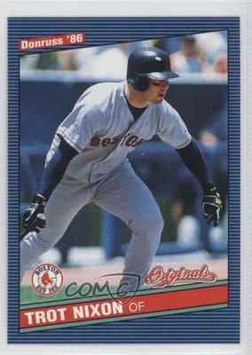 2002 Donruss Originals Aqueous Trot Nixon #335 - Image 1 of 2