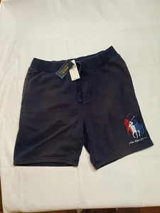 Polo Ralph Lauren Classics Navy Sweat Shorts Men's L - Picture 1 of 5