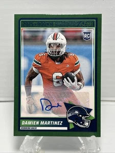 Puntuación 2025 - Rookies Damien Martinez #46 Green Signatures (AU, RC) - Imagen 1 de 2