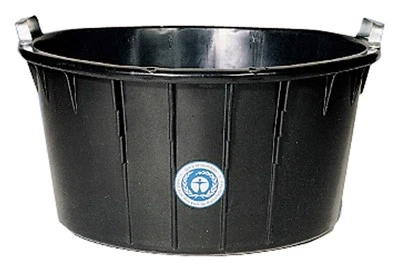 Jopa Spezialkübel oval schwarz 90 L - 1319501 - Bild 1 von 4