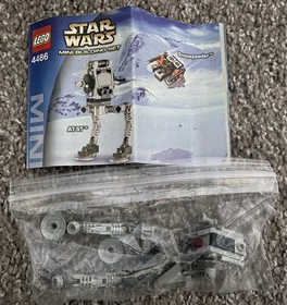 Lego 4486 & 20006 Star Wars Mini AT-ST & Star Wars Brickmaster Clone Turbo Tank