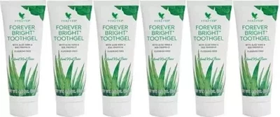 FOREVER Bright Zahngel Aloe Vera & Propolis je 130 gm - Packung mit 6 Tuben - Bild 1 von 4