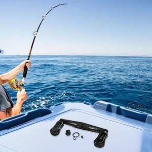 Poignée de moulinet de pêche poignée de moulinet de lancer d'appâts pour rou - Photo 1/47