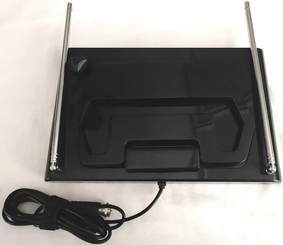 Antena interior Philips SDV1125T/27 UHF/VHF/FM PROBADA, pasiva, para TV digital Foto 1 de 2