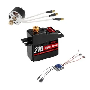 Motor with ESC Set 1/12 Scale Easy to Use with Servo for MN82 MN78 - Picture 1 of 6