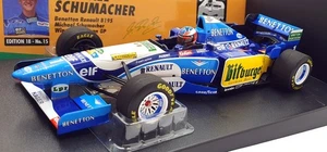 Minichamps 1/18 Scale 510 953201 - Benetton Renault B195 #1 1st European GP 1995 - Picture 1 of 5