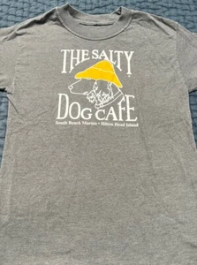 The Salty Dog Cafe Hilton Head Island Youth Large Grey Tshirt - Picture 1 of 1