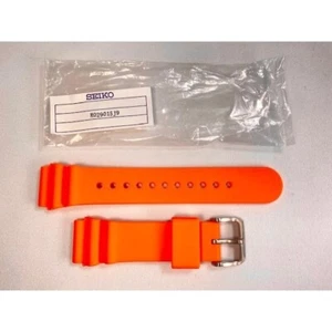 SEIKO Prospex Genuine Watch Band 22mm Orange R029015J9 for SBEP021 S802-00F0 - Picture 1 of 6