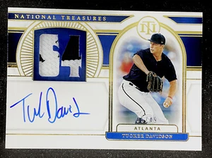 Tucker Davidson /49 Rookie Patch Auto GOLD 2021 National Treasures #SN-TD RPA - Bild 1 von 10